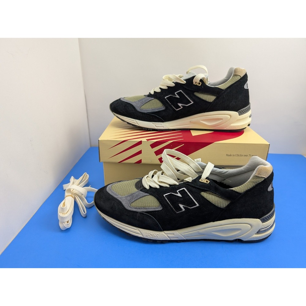 New Balance 990v2 size 13 MiUSA Black True Camo NB New M990TE2 Teddy Santis